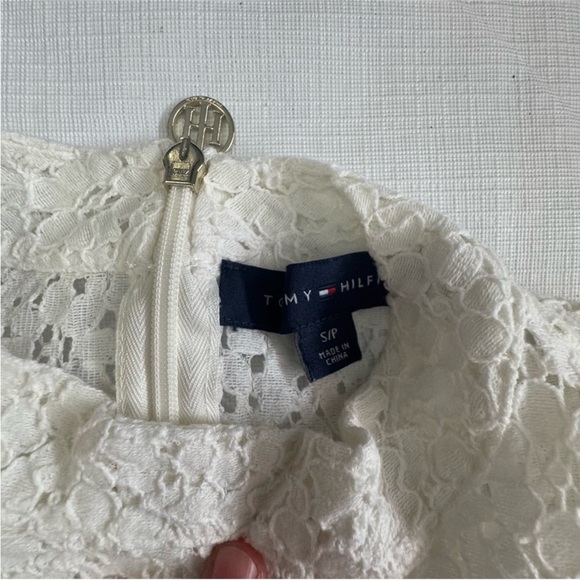 Tommy Hilfiger White lace blouse - Picture 3 of 8